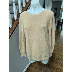 Barbour Women’s Cotton Crew Knit Sweater Size 12